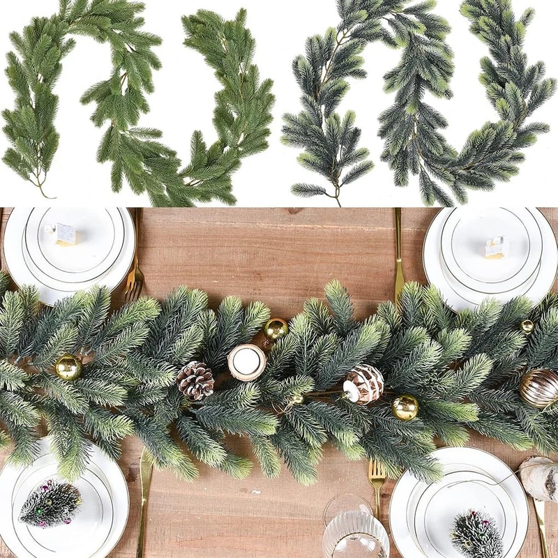 180cm Artificial Pine Garland Decor 9