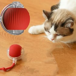 automatic interactive rolling cat ball