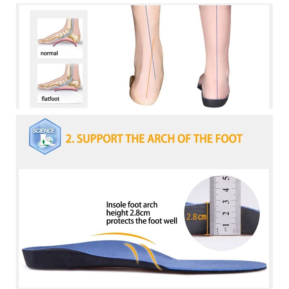 Arch Support Orthopedic Insoles 7
