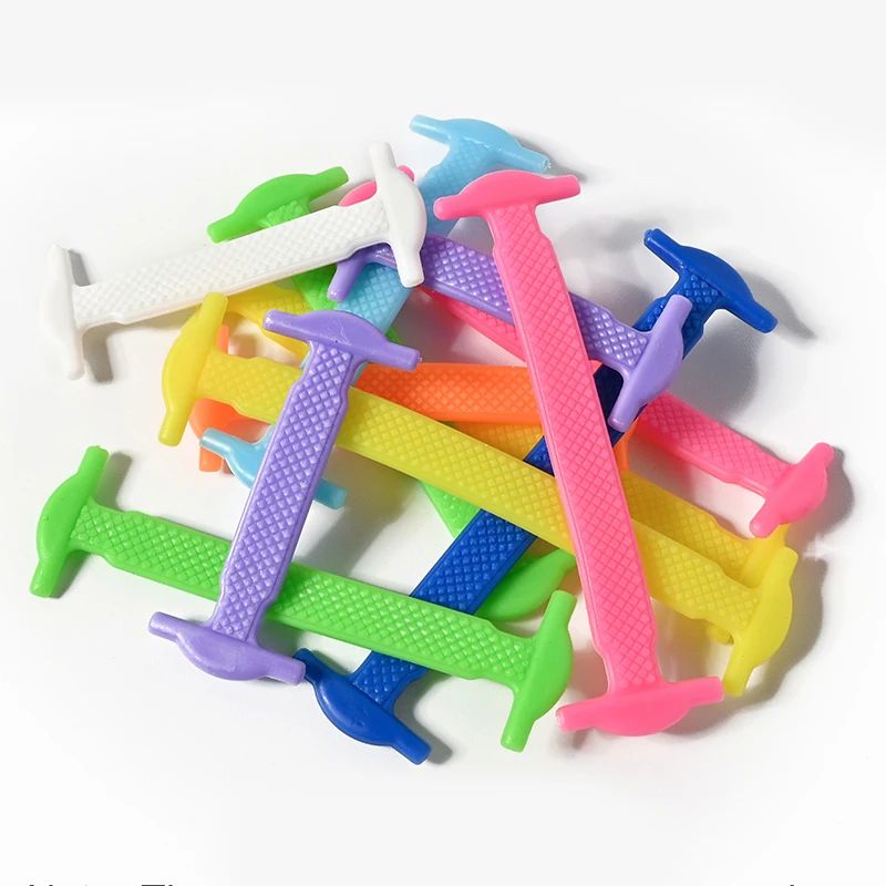 No Tie Elastic Lazy Silicone Laces Rubber Lace 21
