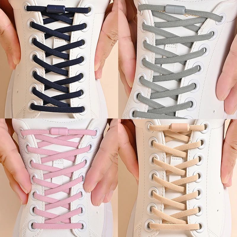 Elastic No Tie Shoelaces With Metal Lock 5