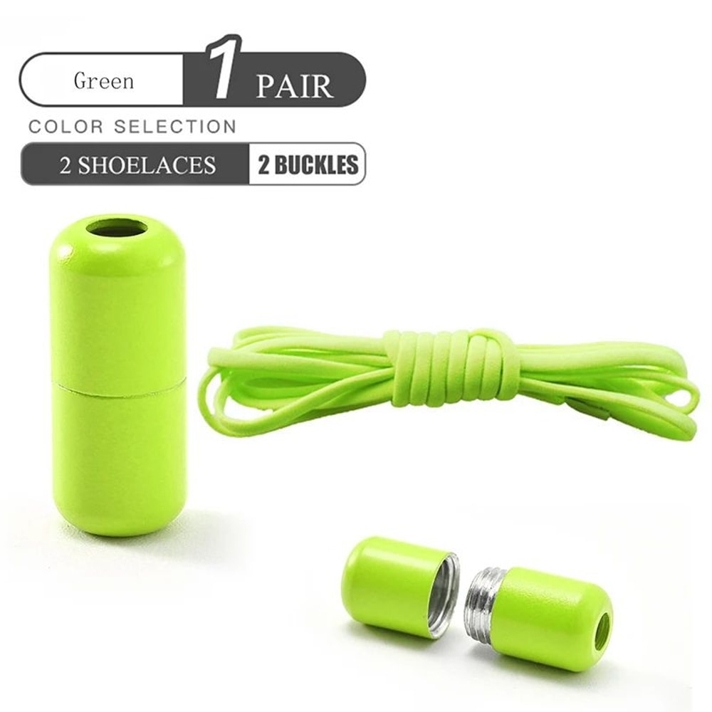 Elastic No Tie Shoelaces With Metal Lock 17