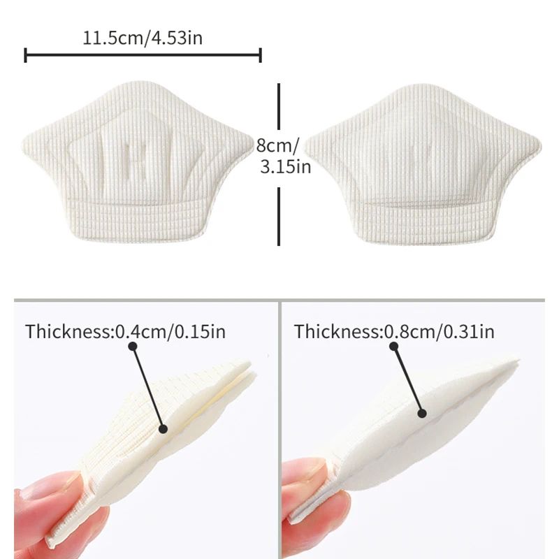 Heel Cushion Insole Pads Set 3