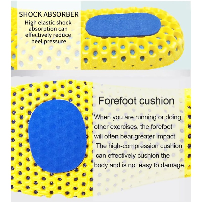 Memory Foam Breathable Shoe Insoles 7