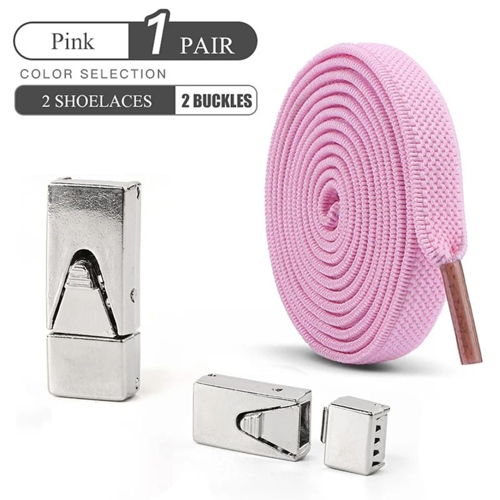 Press Lock No Tie Elastic Shoelaces 10