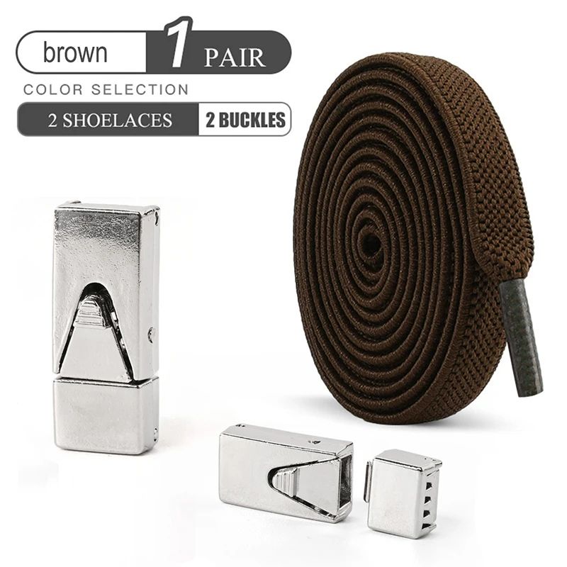 Press Lock No Tie Elastic Shoelaces 21