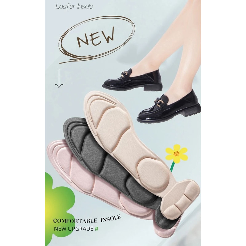 Memory Foam High Heel Comfort Insoles 6