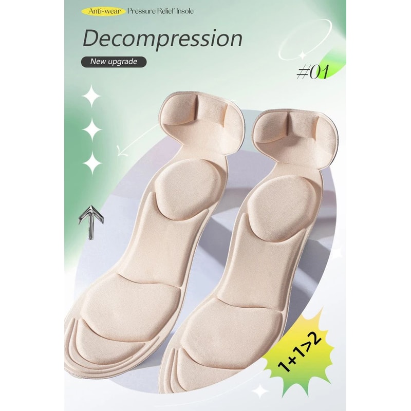 Memory Foam High Heel Comfort Insoles 7