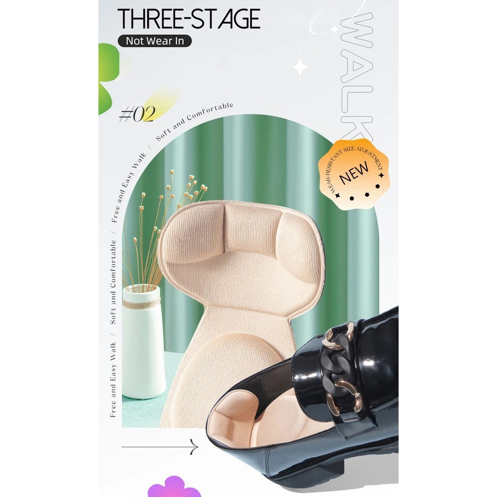 Memory Foam High Heel Comfort Insoles 8