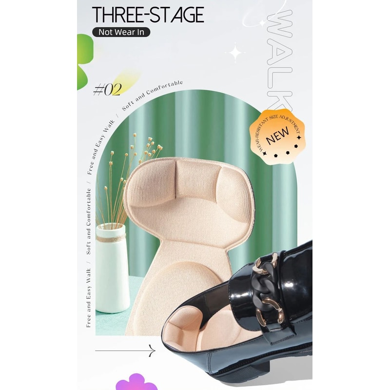 Memory Foam High Heel Comfort Insoles 8