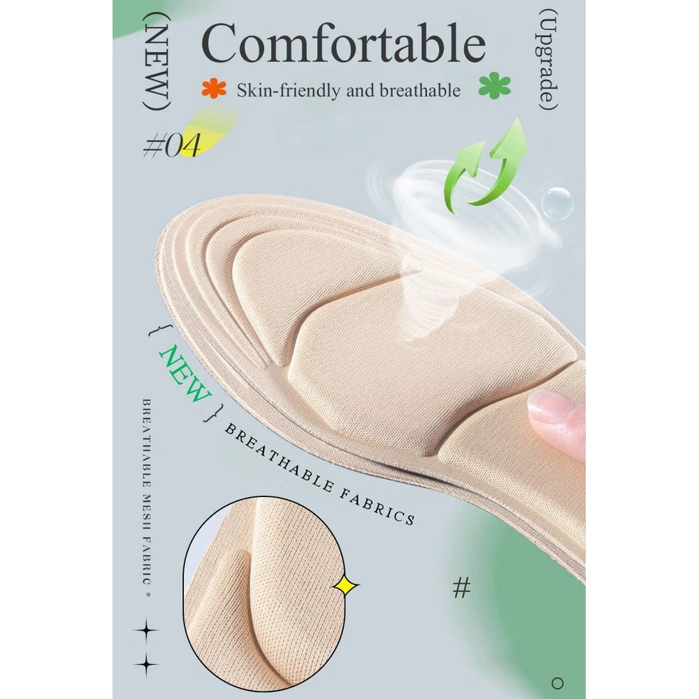 Memory Foam High Heel Comfort Insoles 9