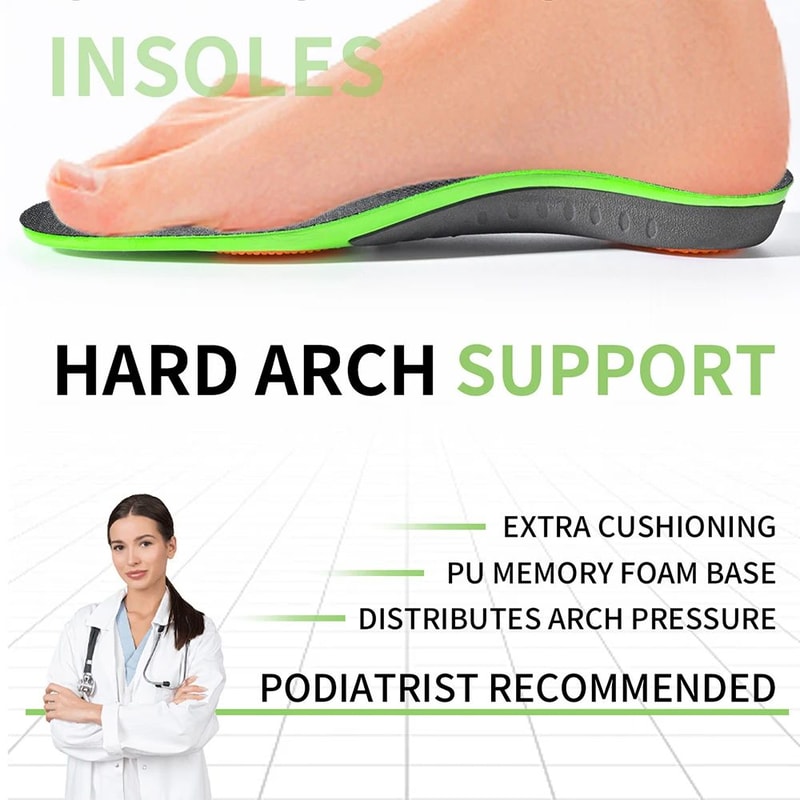 Sports Arch Support Shock Absorption Insoles 1