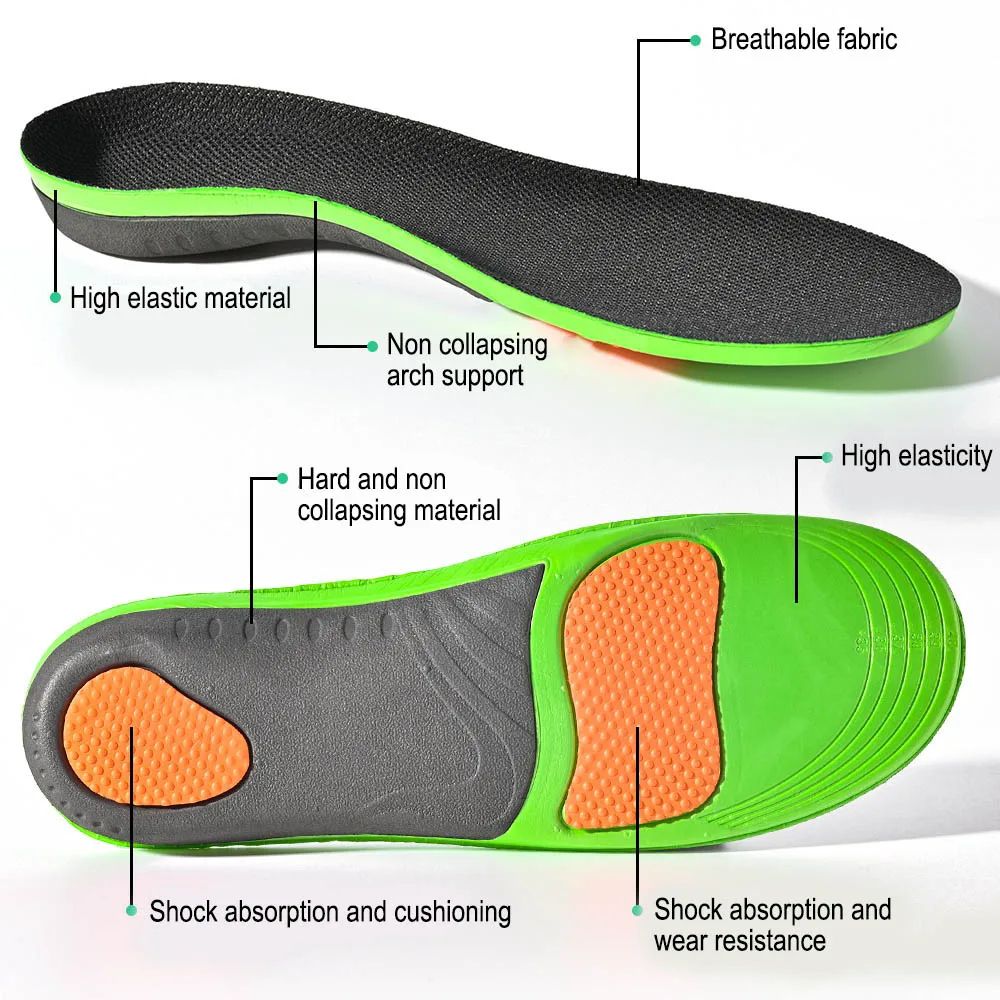 Sports Arch Support Shock Absorption Insoles 4
