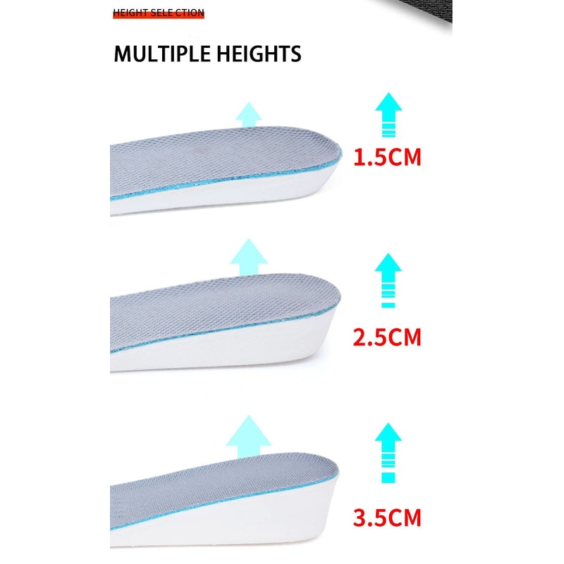 Invisible Height Increase Arch Support Insoles 8