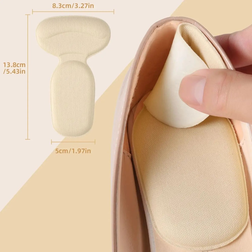 Memory Foam Heel Pads With Insoles 1