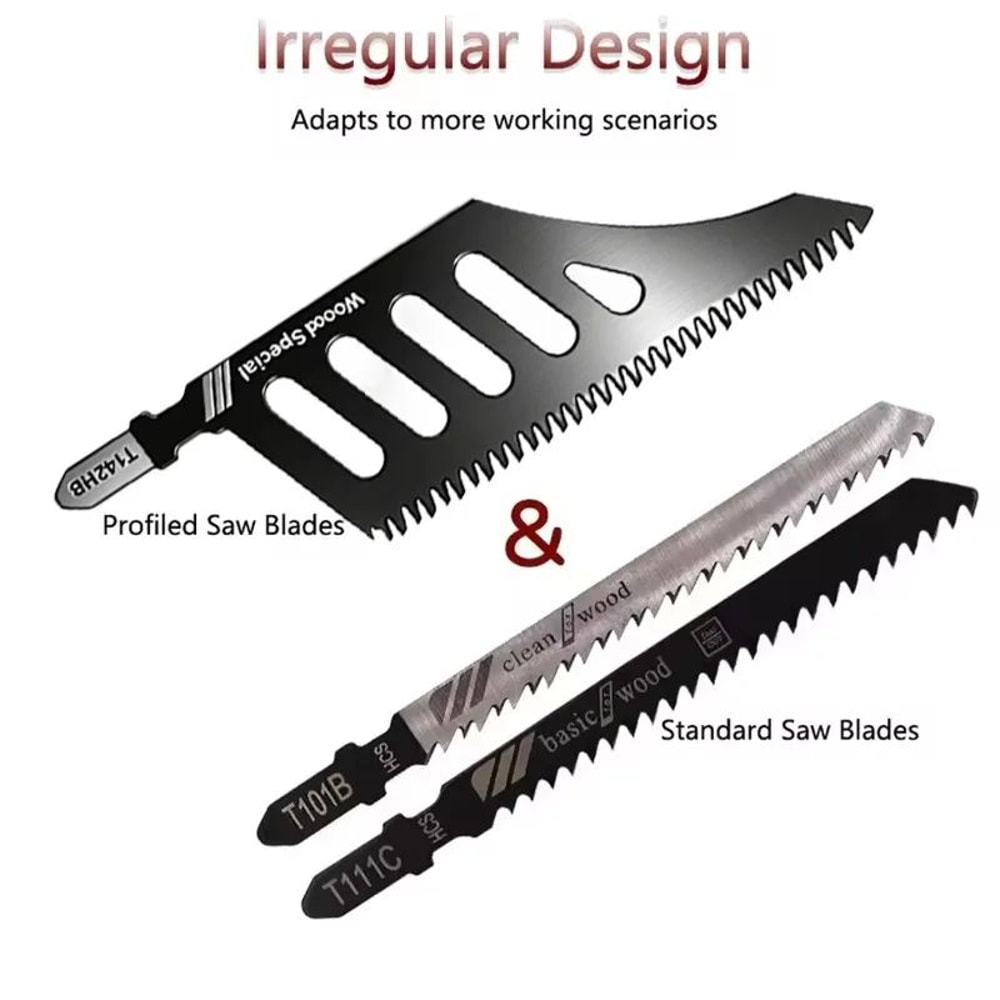 Heavy Duty T Shank Jigsaw Blades 4