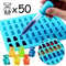 50 Grid Gummy Bear Silicone Mold 0