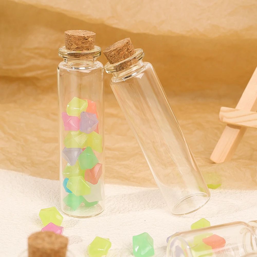Mini Glass Vials With Cork Stoppers 7