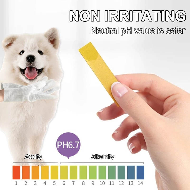 Disposable Pet Cleaning Glove Towels 7