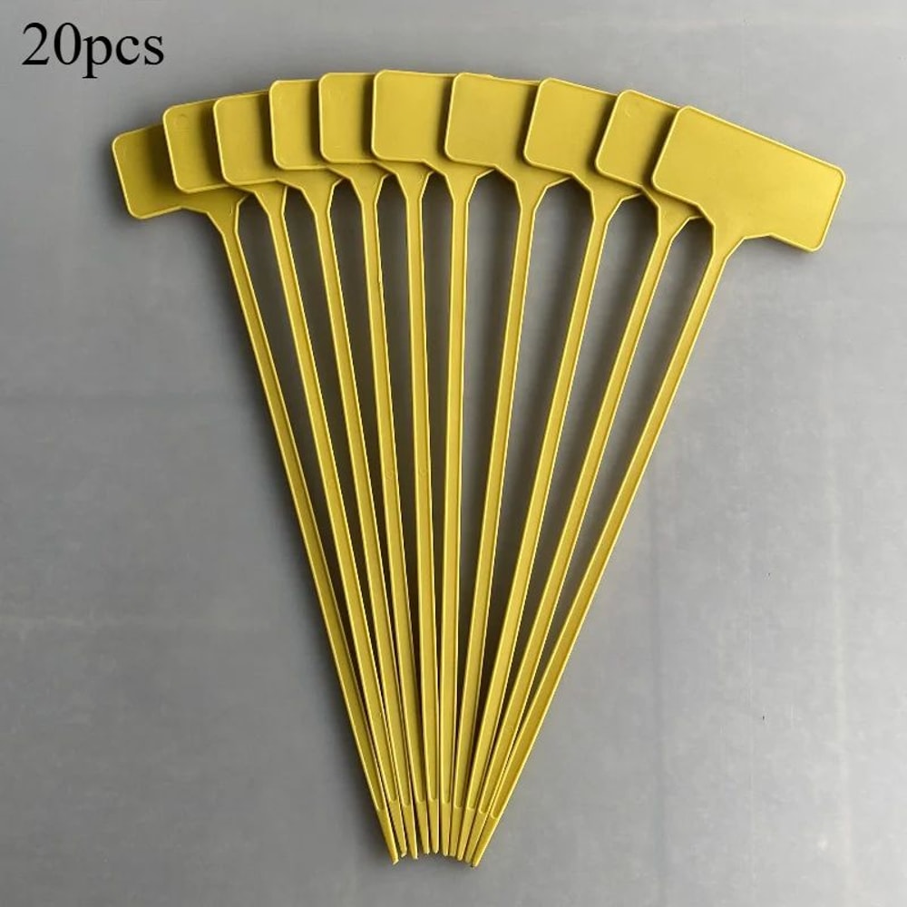 Reusable T Type Garden Plant Labels 9
