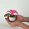 Hand Knitted Lily Flower Pot Decor 2