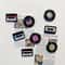 Retro Cassette Tape Fridge Magnets Set 1