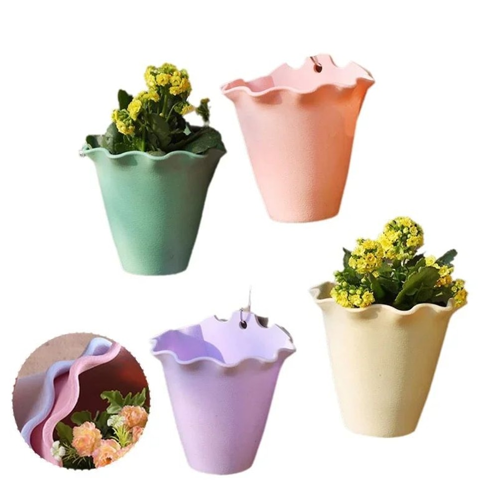 Wall Mounted Hanging Flower Pot 4