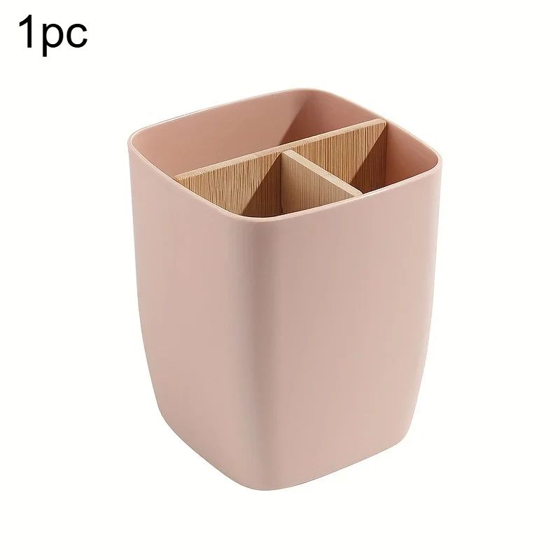 Bamboo Desk Organizer Storage Box 10