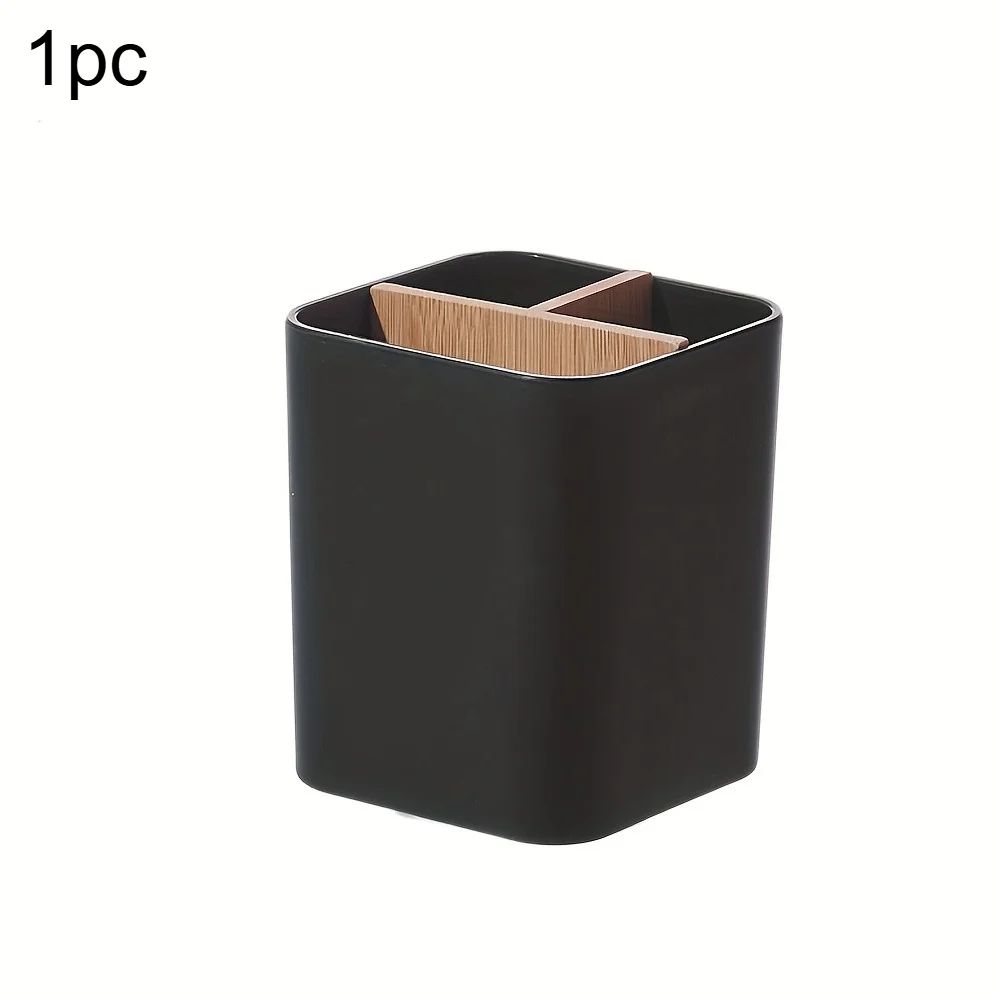 Bamboo Desk Organizer Storage Box 11