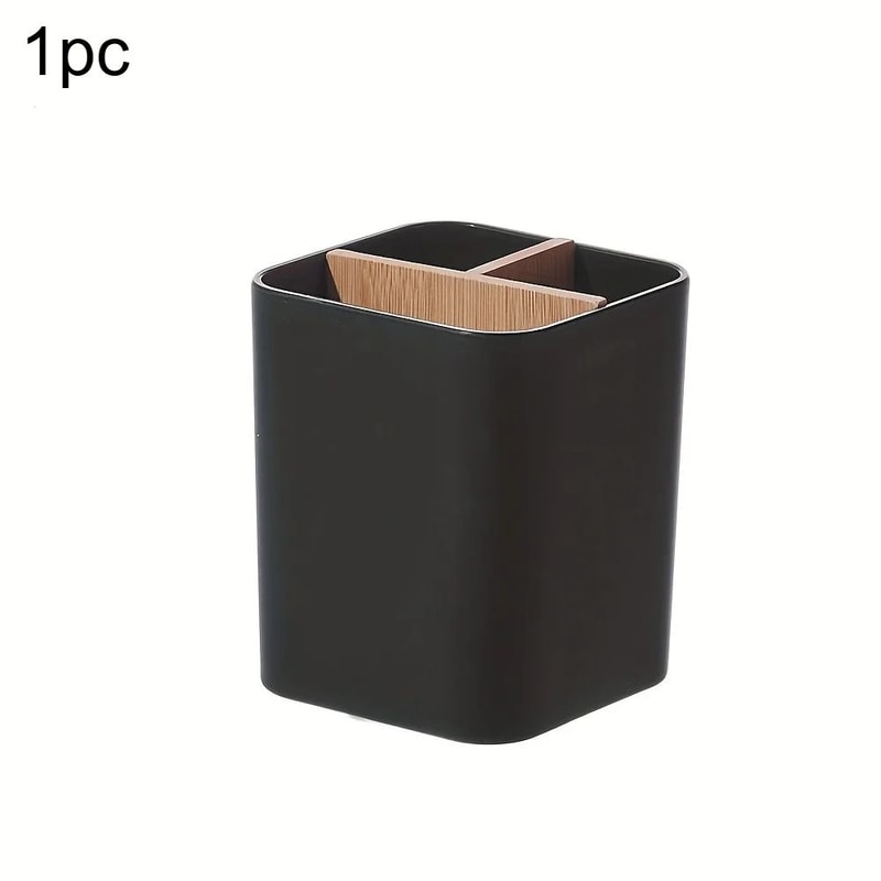 Bamboo Desk Organizer Storage Box 11