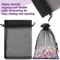Black Organza Drawstring Gift Bags 2