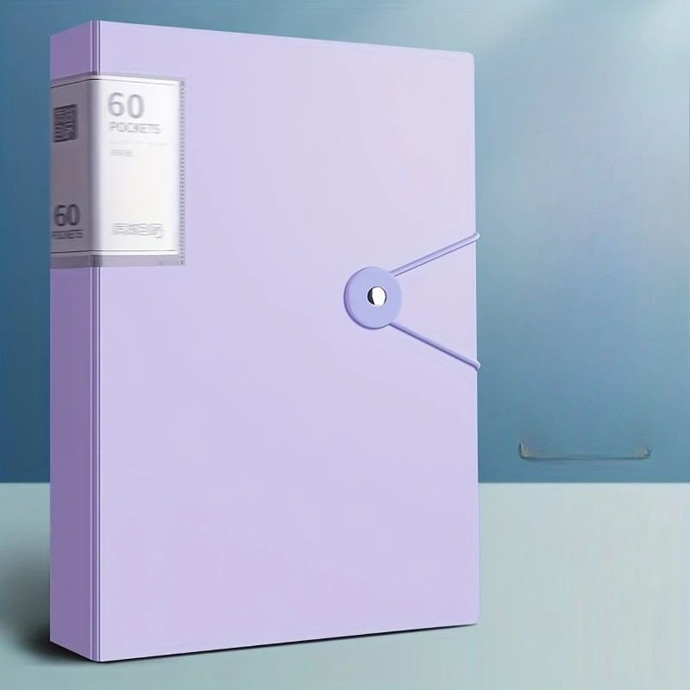 A4 Transparent File Organizer Folder 3