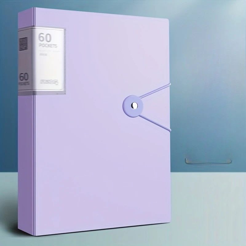 A4 Transparent File Organizer Folder 3