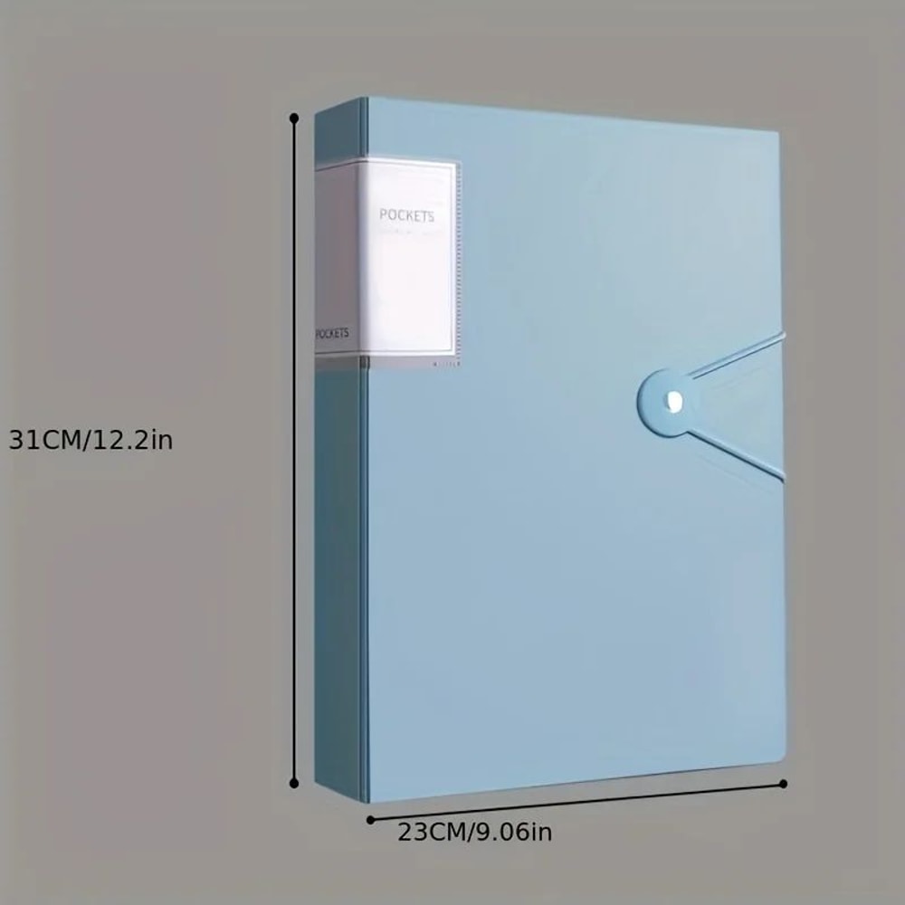 A4 Transparent File Organizer Folder 5