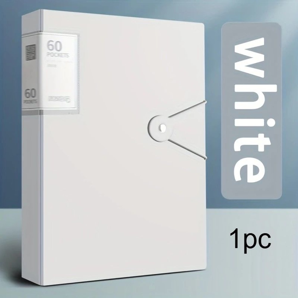 A4 Transparent File Organizer Folder 10