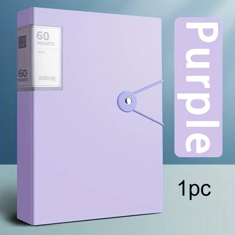 A4 Transparent File Organizer Folder 11