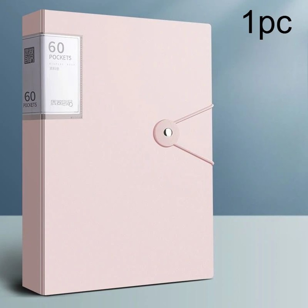 A4 Transparent File Organizer Folder 12