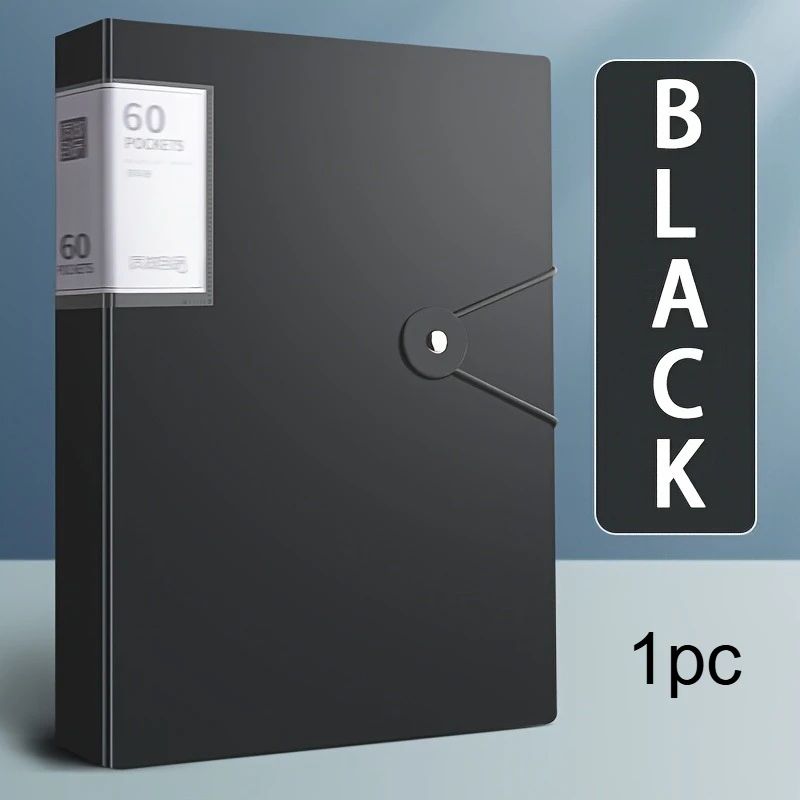 A4 Transparent File Organizer Folder 9