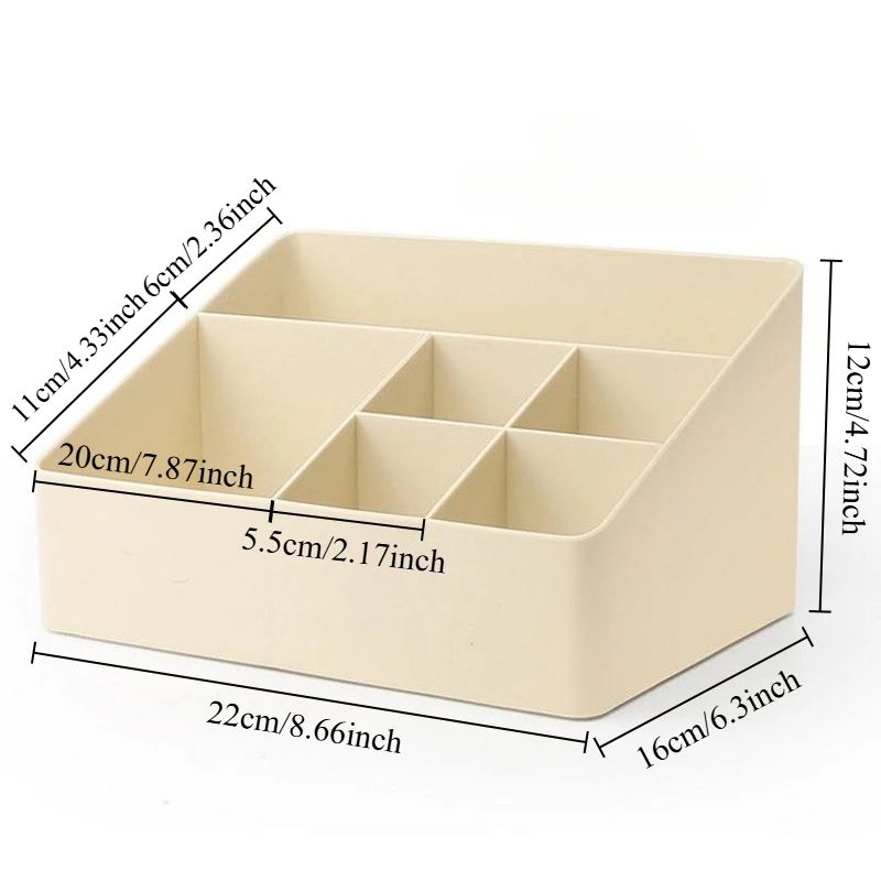 Multi Compartment Makeup Storage Organizer 5