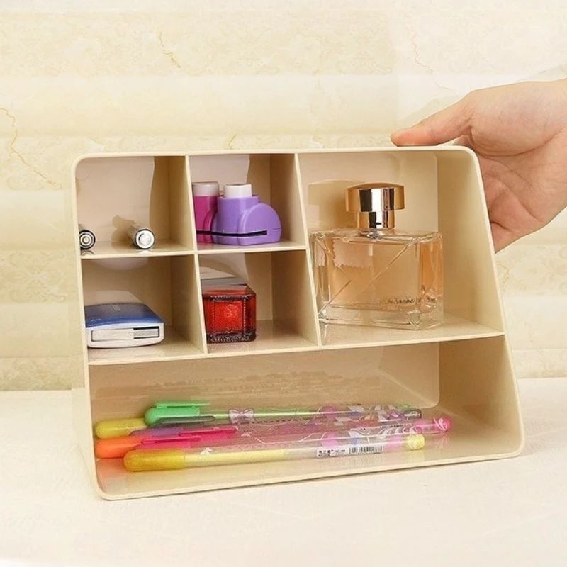 Multi Compartment Makeup Storage Organizer 4