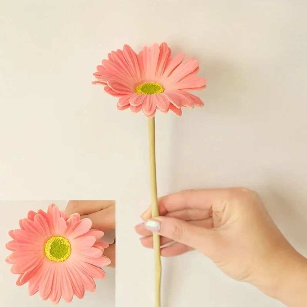 Artificial Gerbera Flower Stems Set 10