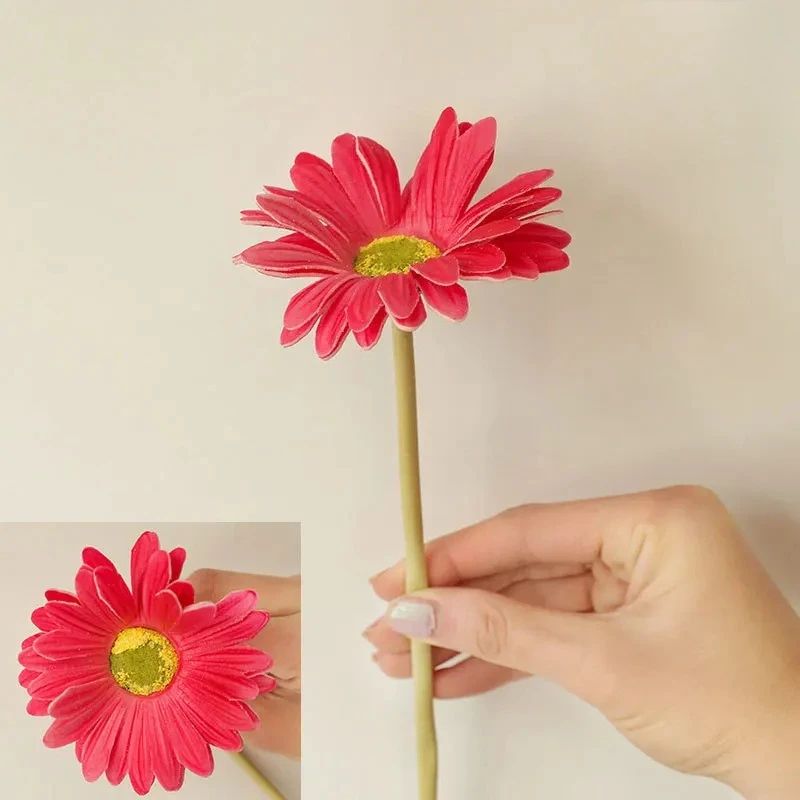 Artificial Gerbera Flower Stems Set 14