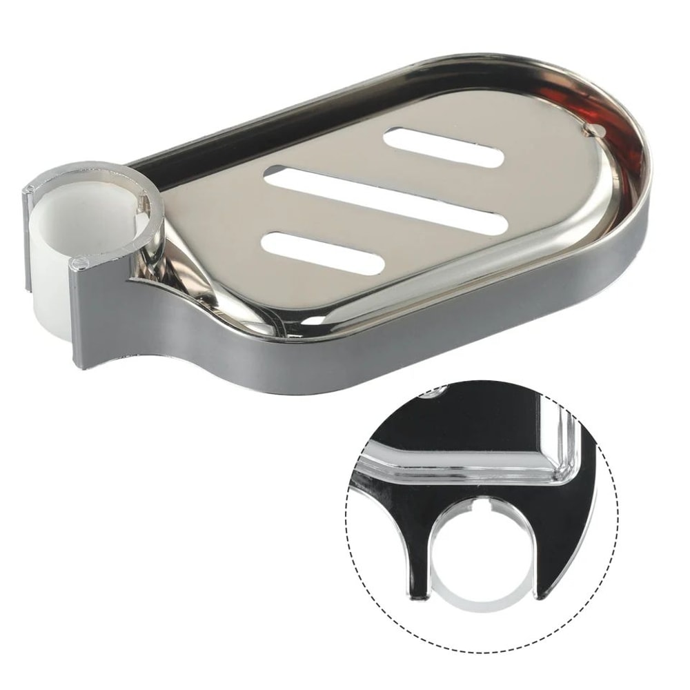 Liftable Wall Mounted Shower Soap Tray 1