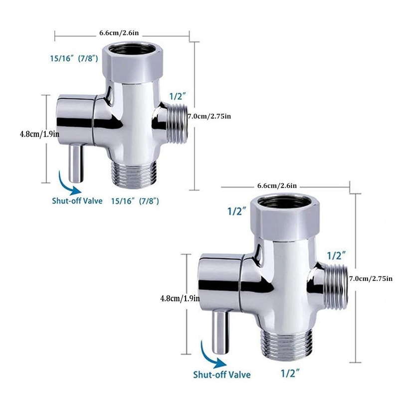 High Pressure Handheld Bathroom Spray Gun 6