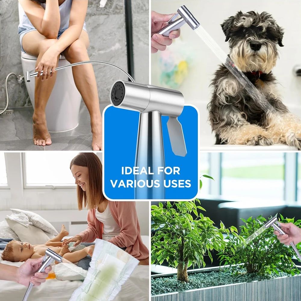 High Pressure Handheld Bathroom Spray Gun 12