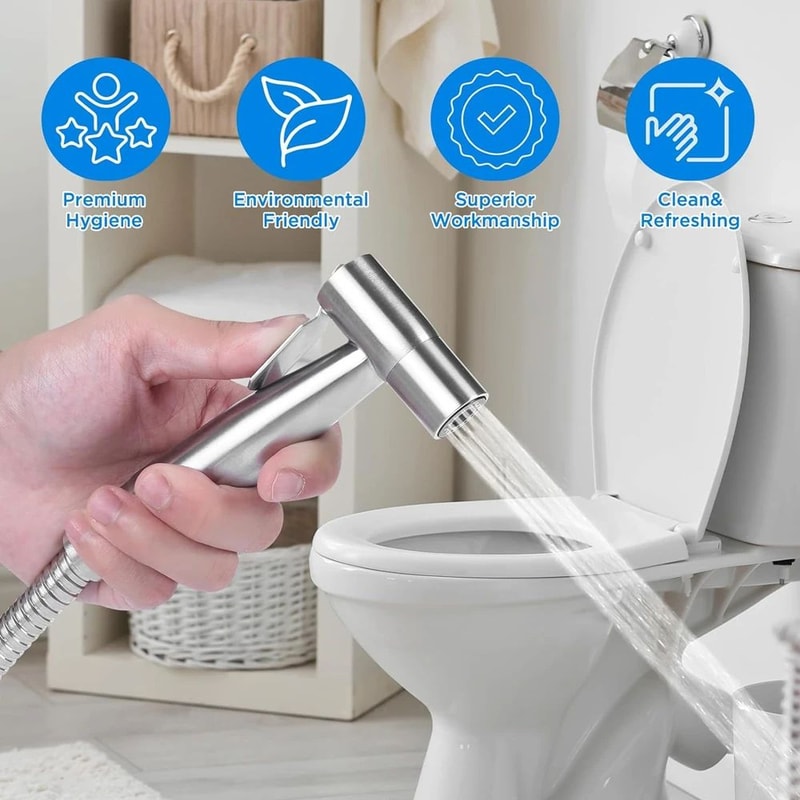 High Pressure Handheld Bathroom Spray Gun 13