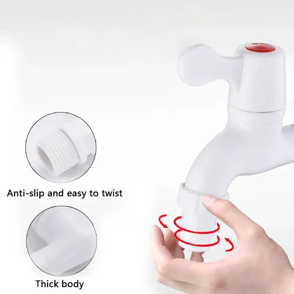 Bathroom Sink Plastic Water Faucet 2