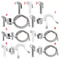 Stainless Steel Handheld Bidet Sprayer Head Self Cleaning 5