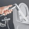 Stainless Steel Handheld Bidet Sprayer Head Self Cleaning 8