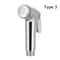Stainless Steel Handheld Bidet Sprayer Head Self Cleaning 15
